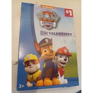 PAW Patrol 32 Valentines Day Cards NEW in Box Nickelodeon